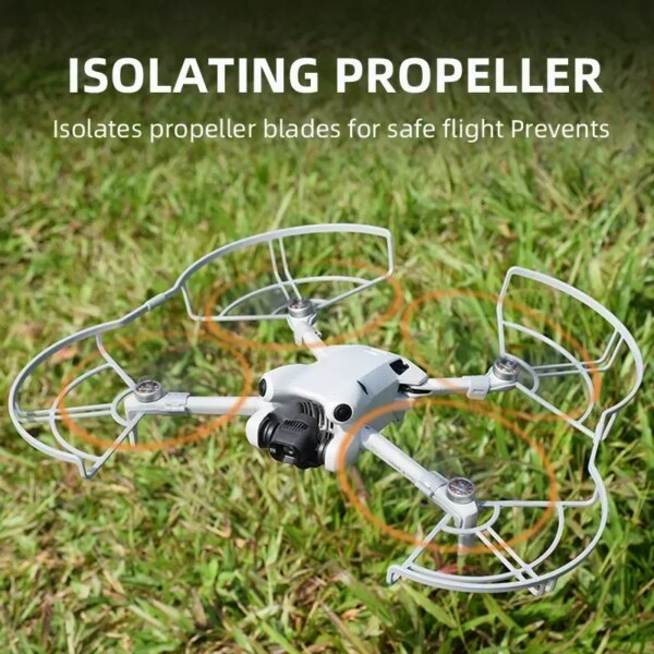 BRDRC Propeller Guard for DJI Mini 4 Pro Drone Quick Release Propellers Protector Props Wings Blades Paddle Cage Cover Accessory - Image 4