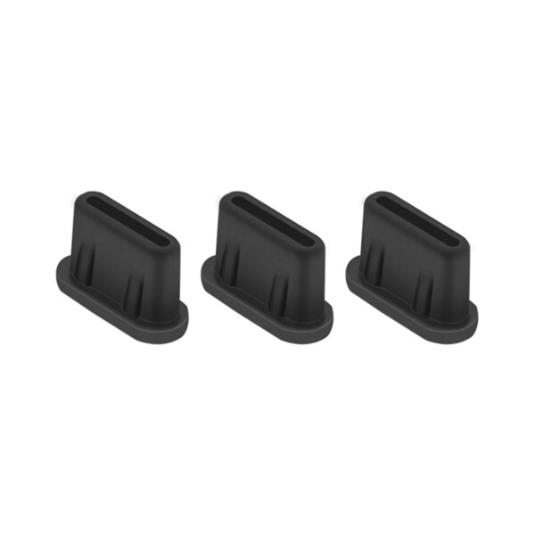 3pc Type-C Dust Plug for DJI Mini 3 Pro Body Remote Control Charging Interface Silicone Dust Plug Cover RC-N1/DJI RC Accessories - Image 5