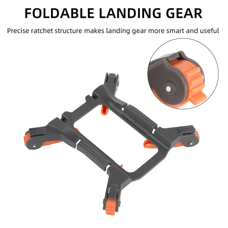 Foldable Spider Landing Gear for DJI Mini 4K/MINI 2 SE/Mini 2/Mavic Mini/SE Drone Heightening Feet Stand Support Accessories