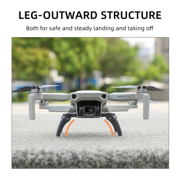 For DJI MINI 2 SE Landing Gear Heighten Gear Support Leg Protector For DJI Mini 2/SE/Mavic Mini/MINI 4K Drone Accessories - Image 3