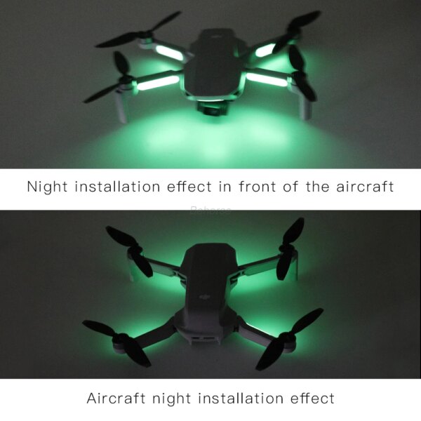 1set Luminous Stickers For DJI Air 3S/Mini 2/Mini SE/Mini 3 Pro/Mini 4 Pro Luminous Stickers Fluorescent Skin Drone Accessories - Image 3