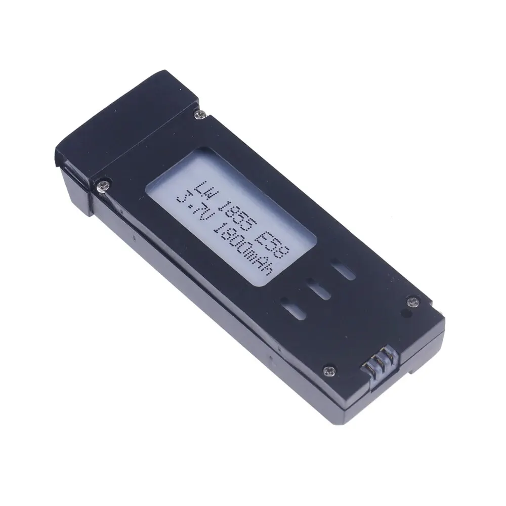 3.7V 1800mAh Lithium Battery Compatible with  E58 S168 JY019 S168 Quadcopter Spare Parts