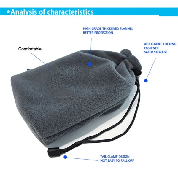 Thick/Thin Plush Storage Bag for DJI Mini 4 PRO/Mini 3 PRO/Mini 3 Portable Handbag Drone / Control Carrying Case Accessories - Image 3