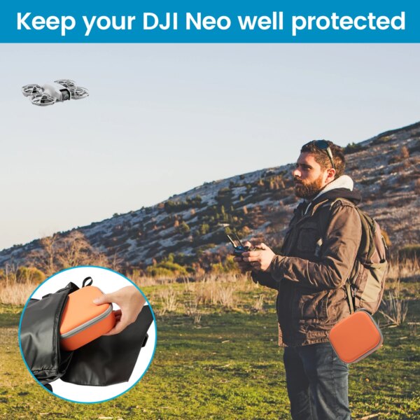 Storage Bag For DJI Neo Remote Controller Case Portable Carrying Box Case Handbag For DJI Neo Drone Accessories - Image 3