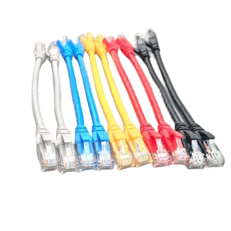 Short CAT6 RJ45 CAT 6 CAT6e UTP Ethernet Network Router Modem Cable Male to Male RJ45 Patch LAN cable Cord 15cm 30cm 50cm