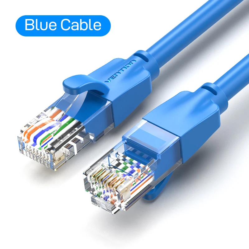 Blue CAT6 Cable