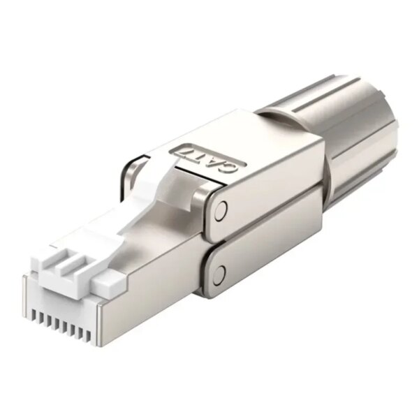 Cat6A Cat7 RJ45 Connector UTP/STP Toolless Field Termination Plug Network Cat 7 Shielded PoE Ethernet Modular RJ 45 Male Adapter - Image 3