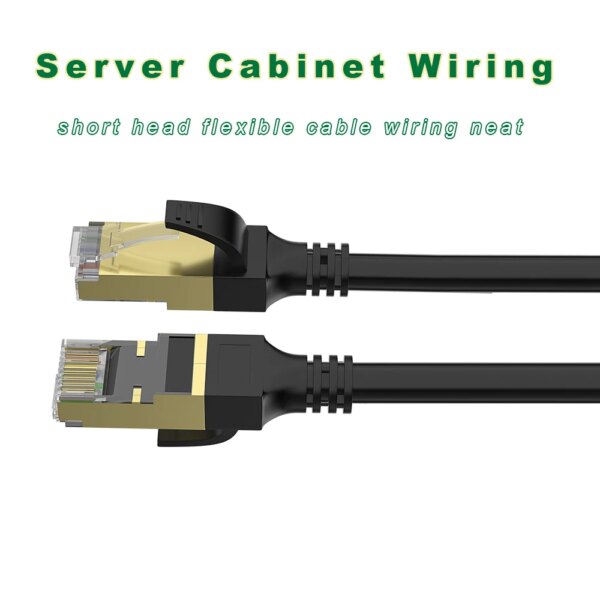 Patchtek Cat8 Gaming High Speed Ethernet Cable 40Gbps 2000MHz Internet Network Cable Ethernet Cat 8 0.2m 20m Rj45 20metros 20 m - Image 3