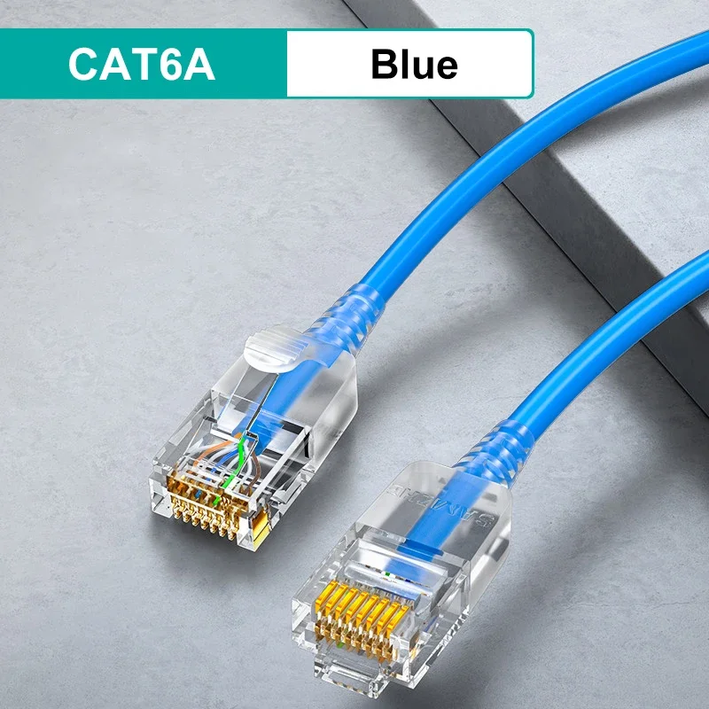 Blue Ethernet Cable