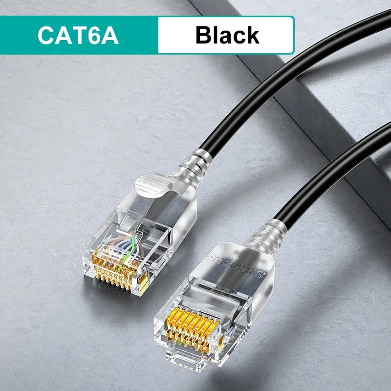 Black Ethernet Cable