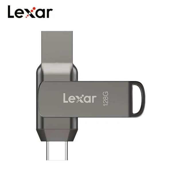 Lexar USB3.1 Type-C USB Flash Drive for Phone and Computer Original D400 Pen Drive 256gb 128gb 64gb 32gb Up to 130Mb/s Pendrive - Image 6