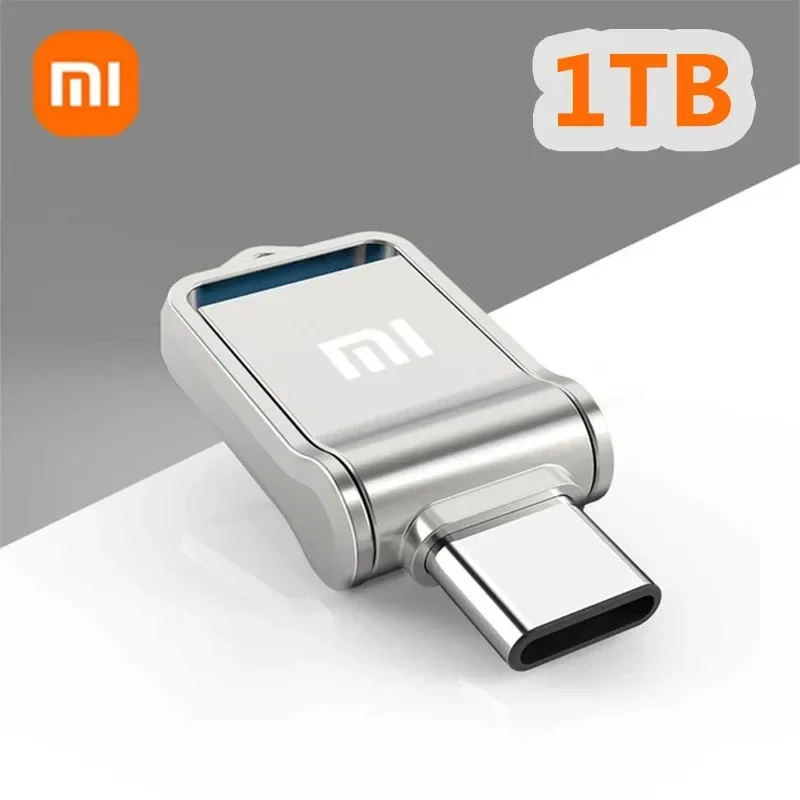 Xiaomi USB 3.2 2TB Flash Drive High Speed USB 512GB 1TB Type-C Interface Dual-Use Flash Memory Stick For Mobile Phone Computer