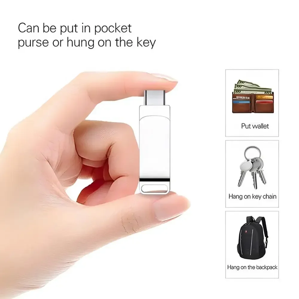 Xiaomi 16TB 3.0 USB Flash Drive Metal High-Speed Pen Drive 2TB 512GB Waterproof Type-C Usb PenDrive For Computer Storage Devices