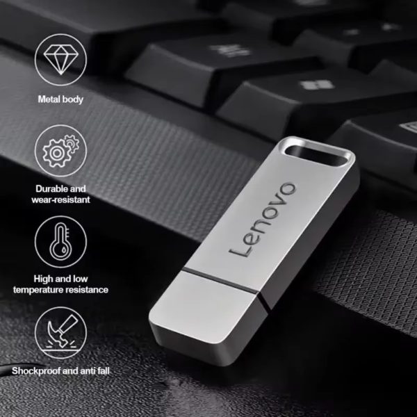 Lenovo Original 2TB USB 3.1 Flash Drive High-Speed Pen Drive 1TB Metal Waterproof Type-C USB Memory For Computer Storage Devices - Image 6