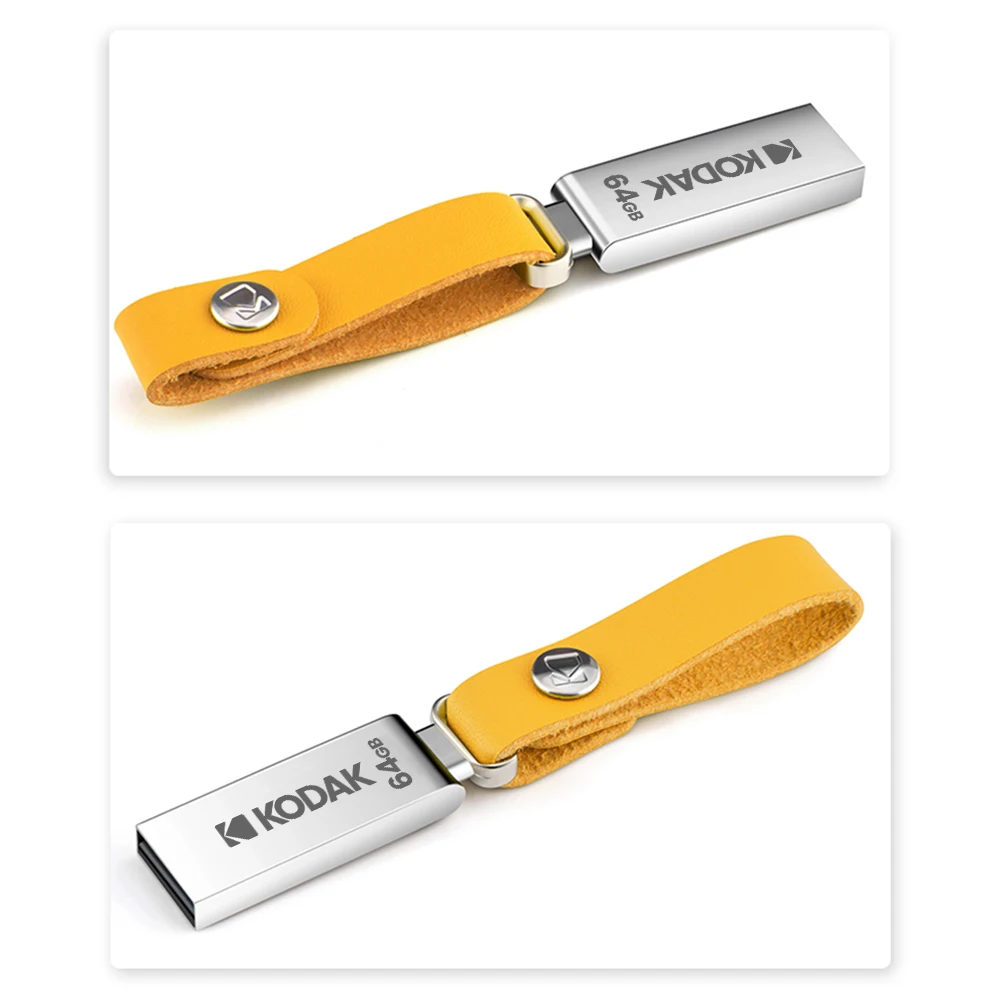 KODAK K122 Metal USB Flash Drive 32GB Memory stick pen drive USB2.0 pendrive Disk U Disk memoria Type-C adapter