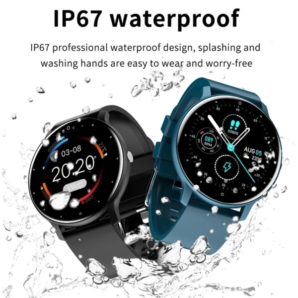 LIGE 2024 Smart Watch Women Men Lady Gift Sport Fitness Watches Heart Rate Monitor Waterproof Smartwatch For Xiaomi Android IOS - Image 5