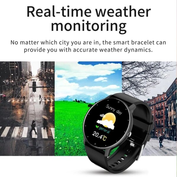 LIGE 2024 Smart Watch Women Men Lady Gift Sport Fitness Watches Heart Rate Monitor Waterproof Smartwatch For Xiaomi Android IOS - Image 3