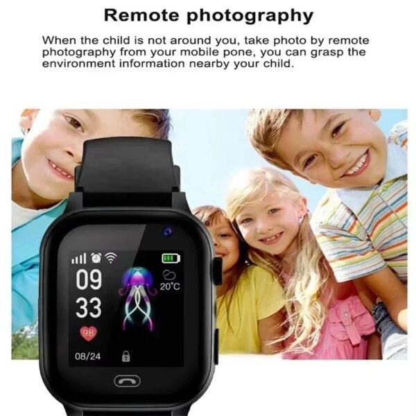 Xiaomi Kids 4G Smart Watch SOS GPS Location Video Call Sim Card Child SmartWatch Camera Waterproof Upgrade Watch For Boys Girls - Image 3