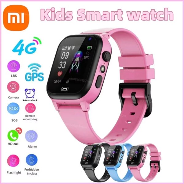 Xiaomi Kids 4G Smart Watch SOS GPS Location Video Call Sim Card Child SmartWatch Camera Waterproof Upgrade Watch For Boys Girls - Image 2