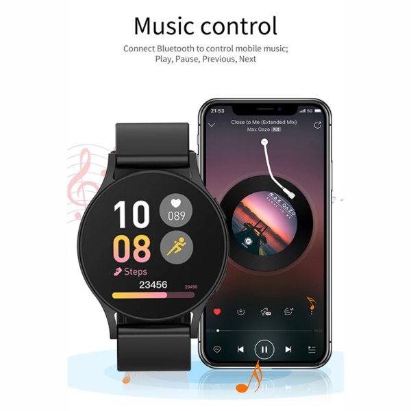 Watch 6 Business Smartwatch Men 1.32 Inch 128*160 Bluetooth Call Health Monitoring Alarm Clock Fashion Watch Women Multifunction - Image 5