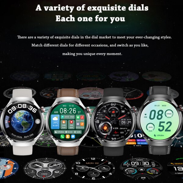 For HUAWEI WATCH 4 Pro Space Exploration Edition GPS NFC Smart Watch Men AMOLED Screen Bluetooth Call Waterproof Man Smartwatch - Image 6