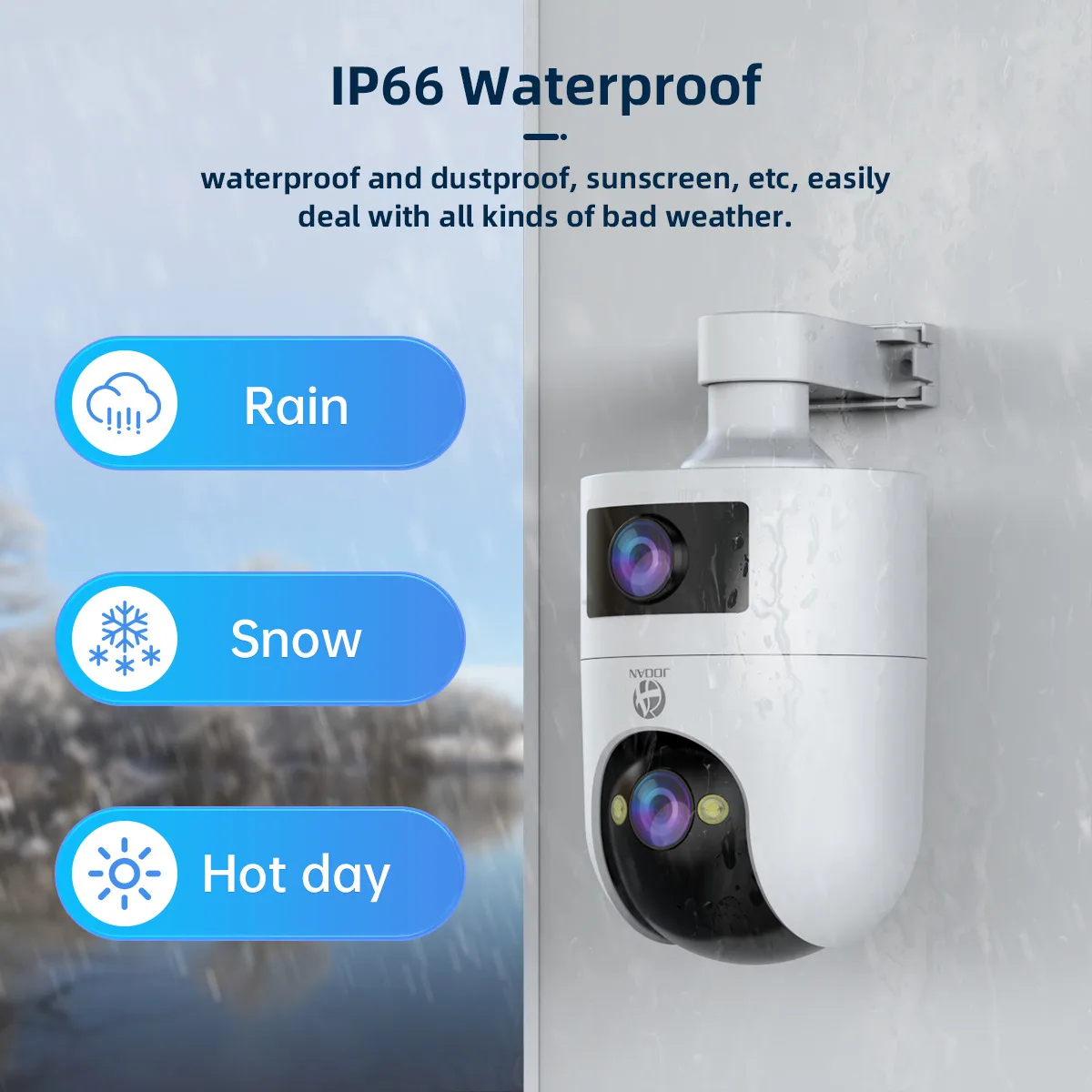 4K PTZ IP Camera Outdoor Waterproof Dual Lens 5G WiFi Security Camera Auto Tracking Video Surveillance Camera Baby Monitor