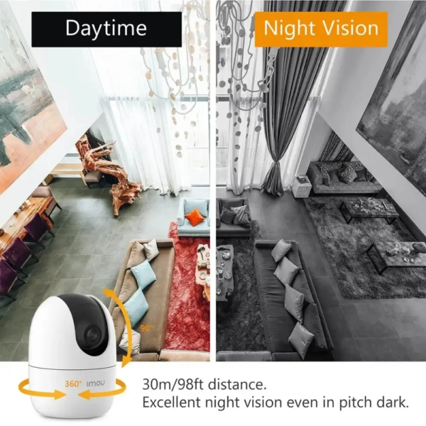 IMOU 4MP 1080P Ranger 2 IP Camera 360° Camera Human Detection Night Vision Baby Home Security Surveillance Wireless Wifi Camera - Image 4