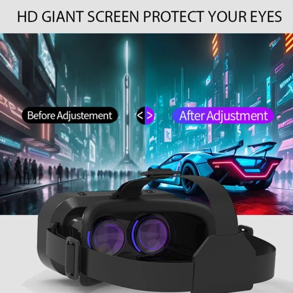 G10 IMAX Shinecon VR Glasses 3D Giant Screen Headset Virtual Reality Devices Helmet Google for Smartphone Support Controller - Image 2