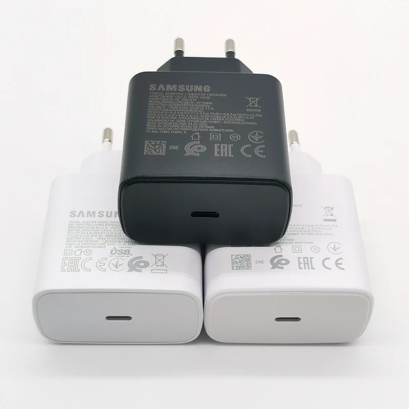 Samsung 45w Charger Super Fast Charge Adapter 1.8M Type C For Galaxy S24 S23 S22 S21 S20 Note 20 Ultra 10 Z Flip Fold 6 5 4 3 2