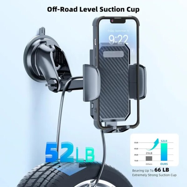 Universal Car Phone Holder Multifunctional Dashboard Windshield Air Vent Mount Sucker Phone GPS Holder For iPhone Samsung Xiaomi - Image 3