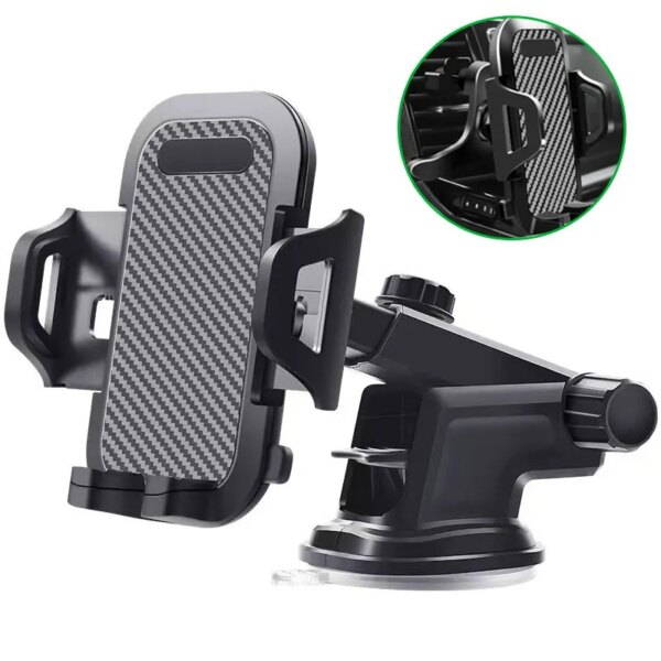 Universal Car Phone Holder Multifunctional Dashboard Windshield Air Vent Mount Sucker Phone GPS Holder For iPhone Samsung Xiaomi