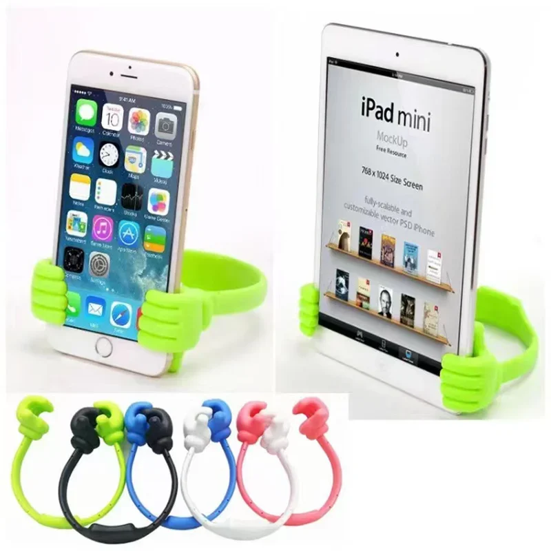 Thumbs-up Modeling Colorful Holder for Smart Phone Bracket Mobile Phones Stands Mount for IPhone for Samsung Tablet Desk Holders