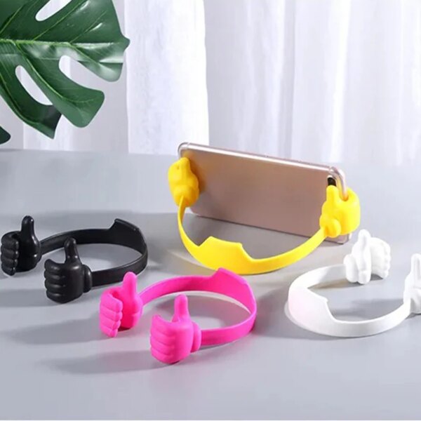 Thumbs-up Modeling Colorful Holder for Smart Phone Bracket Mobile Phones Stands Mount for IPhone for Samsung Tablet Desk Holders - Image 3