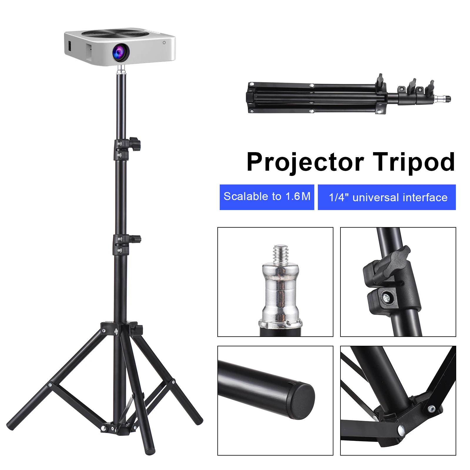 Mobile Phone Live Support Photo Tripod Multi-functional Video Recording Selfie Landing Tripod