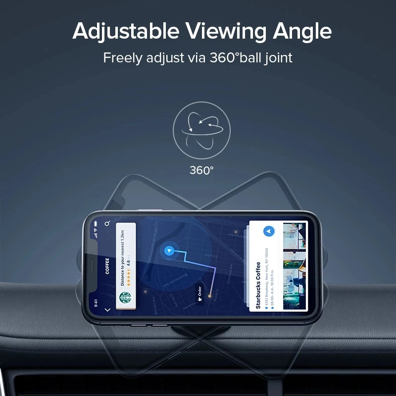 Magnetic Car Phone Holder Magnet Mount Bracket Stick on Car Dashboard Wall Mobile Cell Support in Car for iPhone Samsung Xiaomi