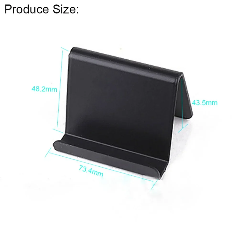 Lazy Bracket Mobile Phone Holder Table Desktop Stand Plastic Desk Mount Candy Color Mini Portable Holder Bracket for Smartphone