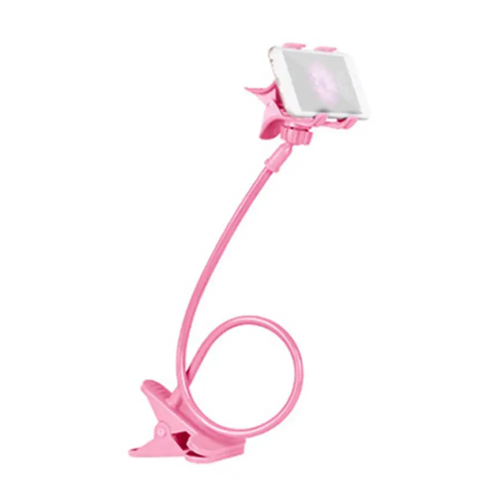 360 Universal Lazy Bracket Mobile Phone Holder Portable Flexible Bed Desktop Bracket Smartphones Table Clip Stand Base Support