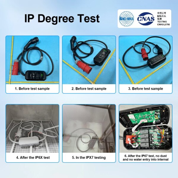 Kolanky 16A 11KW And 7.2KW Electric Vehicle EV Charger Type 2 APP Wifi Control Set IEC62169 Charging Time PHEV Hybrid Car 5/10M - Image 4