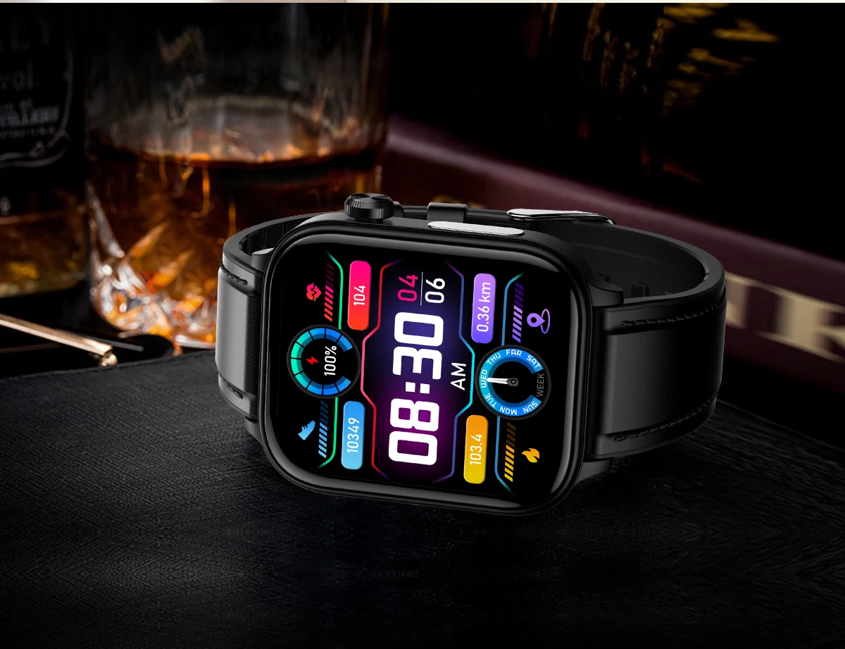 2024 New For Xiaomi Uric Acid Blood Fat Smart Watch Men Blood Sugar ECG+PPG Blood Pressure Bluetooth Call Sports Health Watches