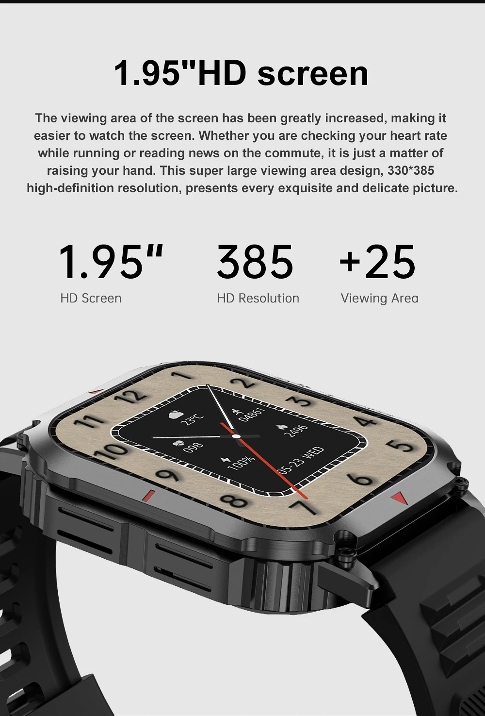 GPS Track Compass Smart Watch Men AMOLED Screen NFC Smartwatches Waterproof Outdoor Sports Fitness Watch Military Bluetooth Call