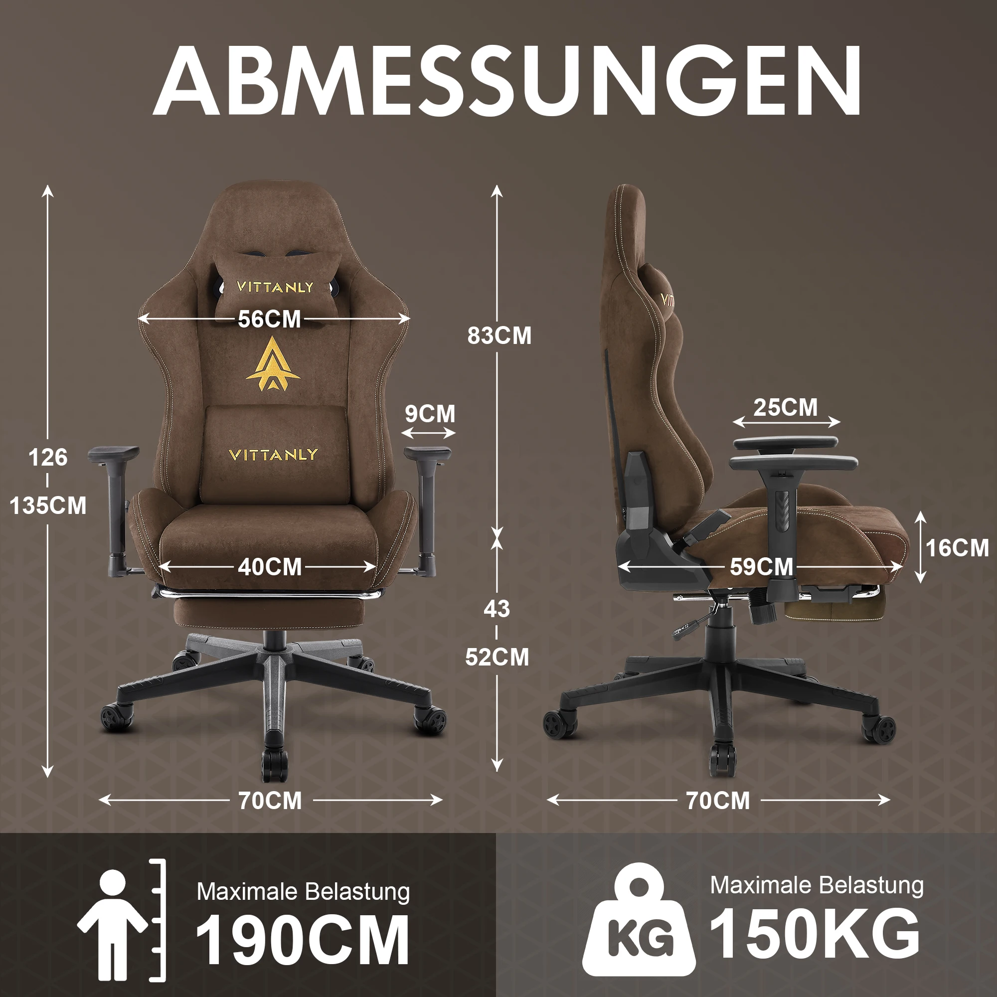 Ergonomic Red Gaming chair for Adults Indoor PC Computer Chair Racing Office Chair Suede Leather Height Adjustable Swivel Chair