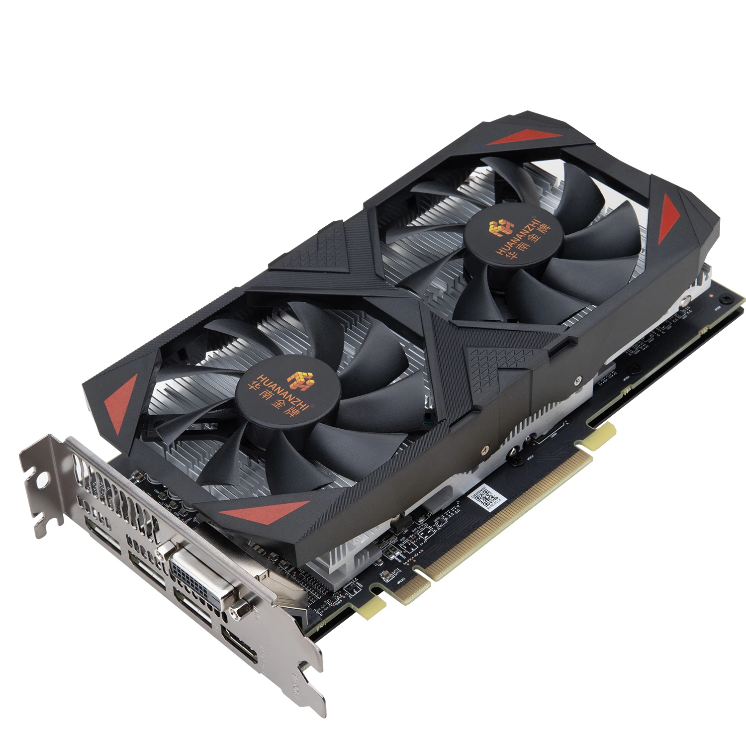 HUANANZHI RX 580 8G 16G 2048SP Graphics Cards 256Bit GDDR5 HDMI-Compatible DP DVI GPU RX580 8G Video Card