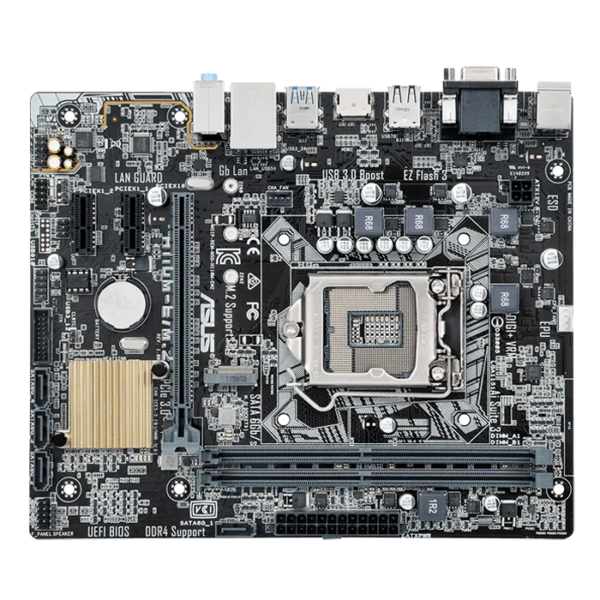 Asus H110M-E/M.2  Motherboard LGA 1151 Intel H110 DDR4 32G support i3-6100 i3-7300 i5-6500T i5-7600 cpu M.2 Micro ATX - Image 3