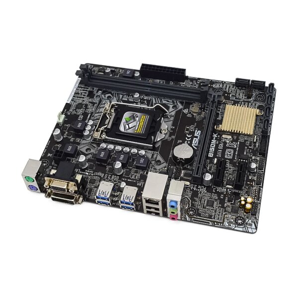 ASUS B150M-K Motherboard LGA 1151 DDR4 32G SATA3 USB3.0 VGA DVI Micro-ATX Supports 7th/6th Gen Core i3-6100 cpu - Image 4