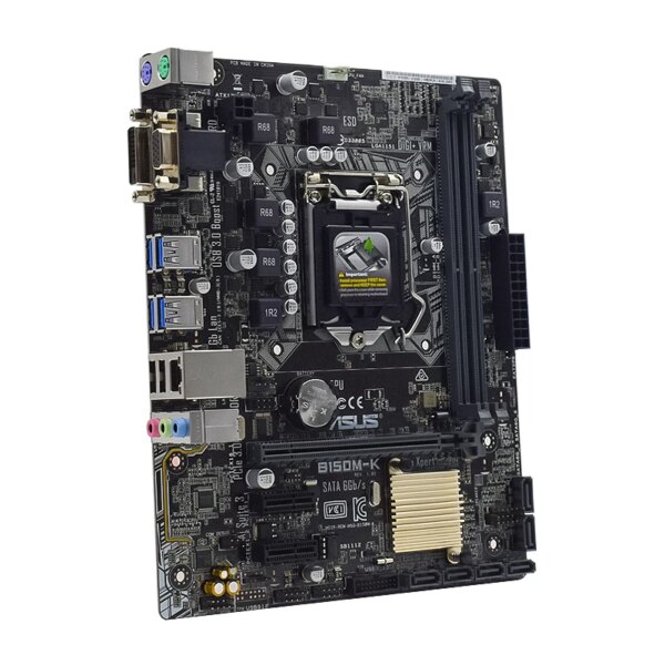 ASUS B150M-K Motherboard LGA 1151 DDR4 32G SATA3 USB3.0 VGA DVI Micro-ATX Supports 7th/6th Gen Core i3-6100 cpu - Image 3