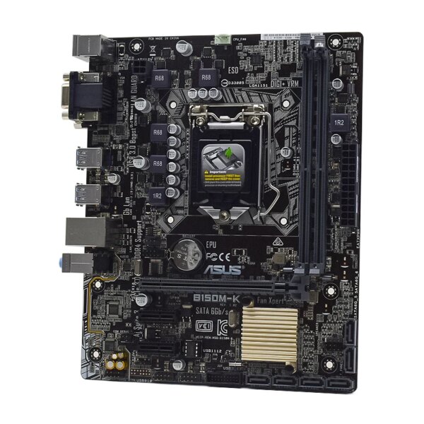 ASUS B150M-K Motherboard LGA 1151 DDR4 32G SATA3 USB3.0 VGA DVI Micro-ATX Supports 7th/6th Gen Core i3-6100 cpu - Image 2