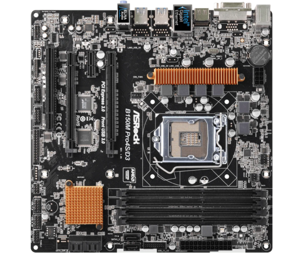 ASRock B150M PRO4S/D3 Motherboard LGA 1151 Intel B150 DDR4 64GB Micro ATX support i5-6500 i3-6100 i5-7600 i3-6300 cpu - Image 2