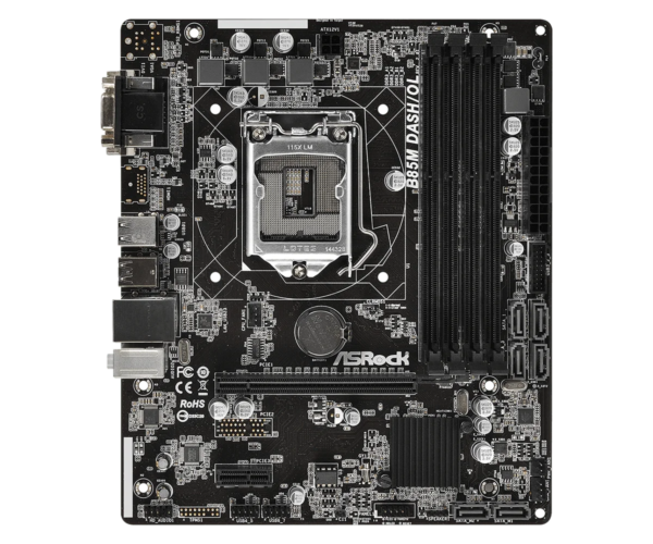 ASROCK B85M DASH/OL R2.0 Motherboard LGA 1150 Intel B85 support i7-4790  i7-4770T i5-4570 i3-4130 cpu  DDR3 32GB Micro-ATX