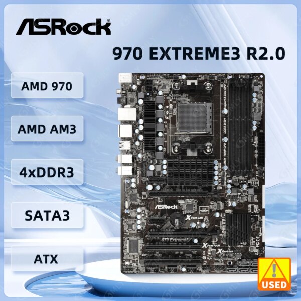 AMD 970 Motherboard, AM3 970 ,AMD 970 ASRock 970 Extreme3 Motherboard support FX 8300 FX 6330 FX 4150 cpu DDR3 2100(OC) 64GB ATX - Image 5