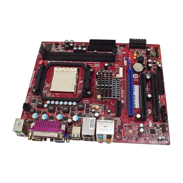 MSI GF615M-P33 Motherboard AM3  NVIDIA NF6100-430 DDR3 8GB  Micro ATX support Athlon II X2 x240 x245 405e x275 cpu - Image 2